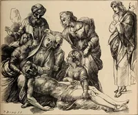 An illustration from History of ancient, early Christian, and mediaeval painting (1906)