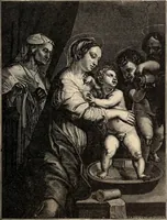 An illustration from History of ancient, early Christian, and mediaeval painting (1906)