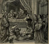 An illustration from History of ancient, early Christian, and mediaeval painting (1906)