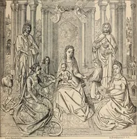 An illustration from History of ancient, early Christian, and mediaeval painting (1906)