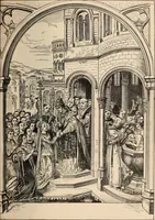 An illustration from History of ancient, early Christian, and mediaeval painting (1906)