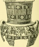 An illustration from History of ancient pottery: Greek, Etruscan, and Roman (1905)