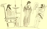 An illustration from History of ancient pottery: Greek, Etruscan, and Roman (1905)