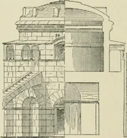 An illustration from A history of architecture in Italy from the time of Constantine to the dawn of the renaissance (1901)