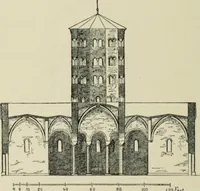 An illustration from A history of architecture in Italy from the time of Constantine to the dawn of the renaissance (1901)