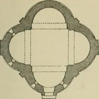 An illustration from A history of architecture in Italy from the time of Constantine to the dawn of the renaissance (1901)