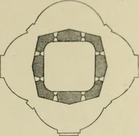 An illustration from A history of architecture in Italy from the time of Constantine to the dawn of the renaissance (1901)
