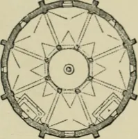 An illustration from A history of architecture in Italy from the time of Constantine to the dawn of the renaissance (1901)