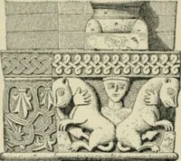 An illustration from A history of architecture in Italy from the time of Constantine to the dawn of the renaissance (1901)