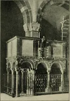 An illustration from A history of architecture in Italy from the time of Constantine to the dawn of the renaissance (1901)