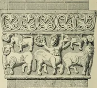 An illustration from A history of architecture in Italy from the time of Constantine to the dawn of the renaissance (1901)