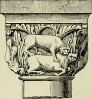 An illustration from A history of architecture in Italy from the time of Constantine to the dawn of the renaissance (1901)