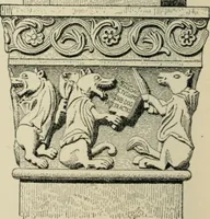 An illustration from A history of architecture in Italy from the time of Constantine to the dawn of the renaissance (1901)