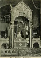 An illustration from A history of architecture in Italy from the time of Constantine to the dawn of the renaissance (1901)