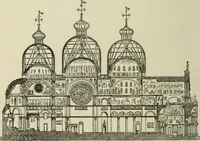 An illustration from A history of architecture in Italy from the time of Constantine to the dawn of the renaissance (1901)