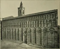 An illustration from A history of architecture in Italy from the time of Constantine to the dawn of the renaissance (1901)