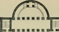 An illustration from A history of architecture in Italy from the time of Constantine to the dawn of the renaissance (1901)