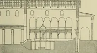 An illustration from A history of architecture in Italy from the time of Constantine to the dawn of the renaissance (1901)
