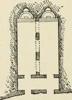 An illustration from A history of architecture in Italy from the time of Constantine to the dawn of the renaissance (1901)