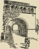 An illustration from A history of architecture in Italy from the time of Constantine to the dawn of the renaissance (1901)