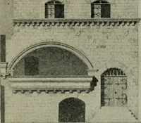 An illustration from A history of architecture in Italy from the time of Constantine to the dawn of the renaissance (1901)