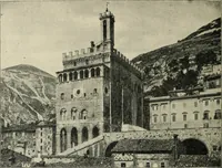 An illustration from A history of architecture in Italy from the time of Constantine to the dawn of the renaissance (1901)