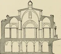 An illustration from A history of architecture in Italy from the time of Constantine to the dawn of the renaissance (1901)