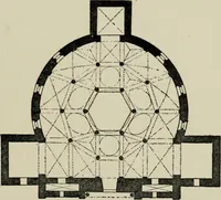 An illustration from A history of architecture in Italy from the time of Constantine to the dawn of the renaissance (1901)
