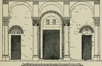 An illustration from A history of architecture in Italy from the time of Constantine to the dawn of the renaissance (1901)