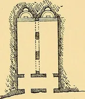 An illustration from A history of architecture in Italy from the time of Constantine to the dawn of the renaissance (1901)