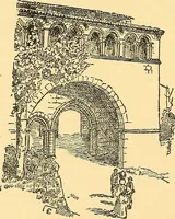 An illustration from A history of architecture in Italy from the time of Constantine to the dawn of the renaissance (1901)