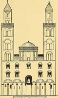An illustration from A history of architecture in Italy from the time of Constantine to the dawn of the renaissance (1901)