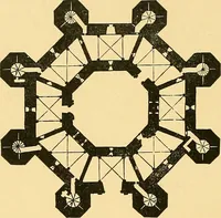 An illustration from A history of architecture in Italy from the time of Constantine to the dawn of the renaissance (1901)