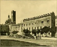 An illustration from A history of architecture in Italy from the time of Constantine to the dawn of the renaissance (1901)