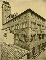 An illustration from A history of architecture in Italy from the time of Constantine to the dawn of the renaissance (1901)