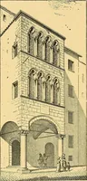 An illustration from A history of architecture in Italy from the time of Constantine to the dawn of the renaissance (1901)