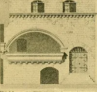 An illustration from A history of architecture in Italy from the time of Constantine to the dawn of the renaissance (1901)