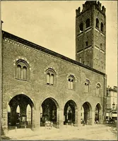 An illustration from A history of architecture in Italy from the time of Constantine to the dawn of the renaissance (1901)