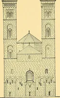 An illustration from A history of architecture in Italy from the time of Constantine to the dawn of the renaissance (1901)