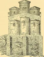 An illustration from A history of architecture in Italy from the time of Constantine to the dawn of the renaissance (1901)