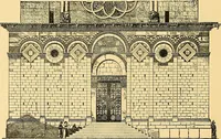 An illustration from A history of architecture in Italy from the time of Constantine to the dawn of the renaissance (1901)