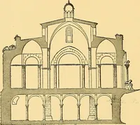 An illustration from A history of architecture in Italy from the time of Constantine to the dawn of the renaissance (1901)