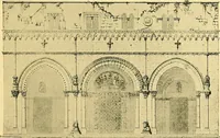 An illustration from A history of architecture in Italy from the time of Constantine to the dawn of the renaissance (1901)