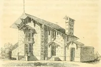 An illustration from History of architecture, from the earliest times; its present condition in Europe and the United States; with a biography of eminent architects, and a glossary of architectural terms (1848)