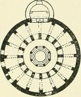 An illustration from A history of architecture in Italy from the time of Constantine to the dawn of the renaissance (1901)