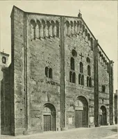 An illustration from A history of architecture in Italy from the time of Constantine to the dawn of the renaissance (1901)