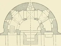 An illustration from A history of architecture in Italy from the time of Constantine to the dawn of the renaissance (1901)