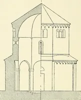 An illustration from A history of architecture in Italy from the time of Constantine to the dawn of the renaissance (1901)