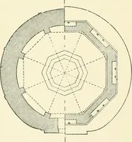 An illustration from A history of architecture in Italy from the time of Constantine to the dawn of the renaissance (1901)