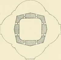 An illustration from A history of architecture in Italy from the time of Constantine to the dawn of the renaissance (1901)